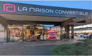 SHOPPING La Maison Convertible s’installe à Nice ZAC Cap 3000, Angle Avenue Léon Béranger, 39 Av. du Maréchal Juin, 06700 Saint-Laurent-du-Var S25 05 convertible