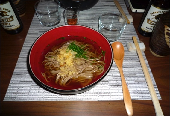NICE SAISON restaurant japonais par Keisuke Matsushima::Bol de soba, nouilles de sarrasin servies chaudes saison-2009-lg3
