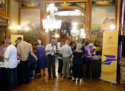 timbre-150e-anniversaire-stand-la-poste